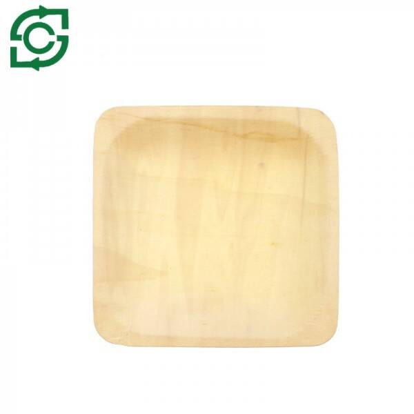 Eco Friendly Disposable Wooden Plate