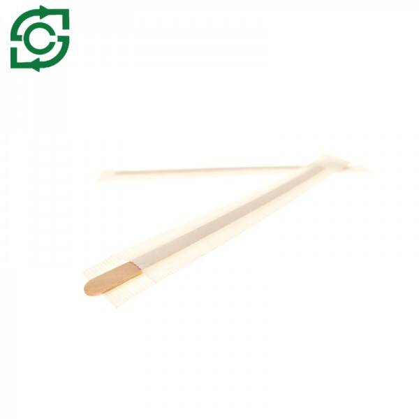 Eco-Friendly Coffee & Drink Wooden Stirrers With Single Wrapped