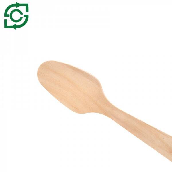 Eco-Friendly Disposable Wooden Cutlery Set-185mm
