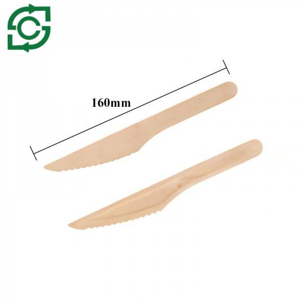 Eco-Friendly Biodegradable Disposable Wooden Knife, Wooden Cutlery