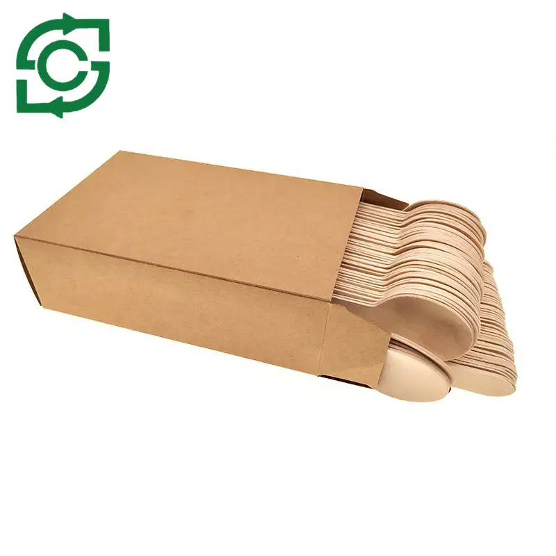 170mm Disposable Bamboo Cutlery Set, Wooden Cutlery For Take-Out