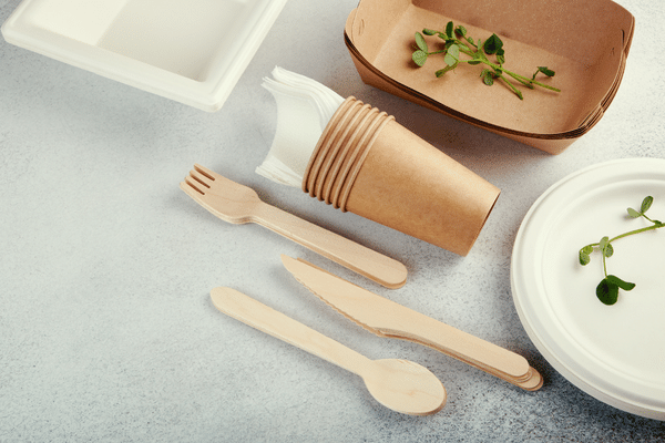 What is disposable wooden cutlery?